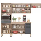 Cozinha Compacta Demóbile Dama Com Balcão - Nicho Para Micro-