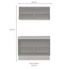 Cozinha Compacta Dion 4 Pt Off White