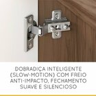 Cozinha Compacta Donna 7 Pt 3 Gv Branca E Nogal