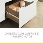 Cozinha Compacta Donna 7 Pt 3 Gv Branca E Nogal