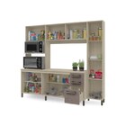 Cozinha Compacta E780 Nature/branco - Kappesberg