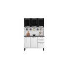 Cozinha Compacta Em Aço 120cm 6 Portas 2 Gavetas Pratika Itat