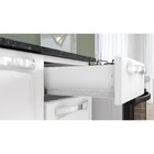 Cozinha Compacta Em Aço 120cm 6 Portas 3 De Vidro 2 Gavetas P