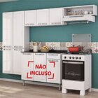 Cozinha Compacta Em Aço 3 Peças 7 Portas Rose Itatiaia Branco