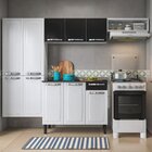 Cozinha Compacta Em Aço 4 Peças 10 Portas 1 Gaveta 1 Nicho Ro