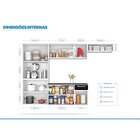Cozinha Compacta Em Aço 4 Peças 10 Portas 1 Gaveta Amanda Ita