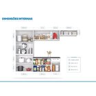 Cozinha Compacta Em Aço 4 Peças 10 Portas 1 Gaveta Amanda Ita