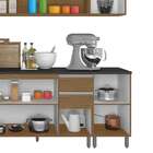 Cozinha Compacta Evidence 10 Pt 3 Gv Carvalho E Camurça