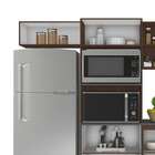 Cozinha Compacta Evidence 9 Pt 2 Gv Amêndoa E Amarela 275 Cm