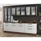 Cozinha Compacta Exclusive Ii 10 Pt 6 Gv Branca E Preta