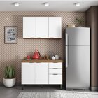 Cozinha Compacta Firenze 02 Peças 06 Portas 02 Gavetas  Amend