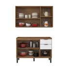 Cozinha Compacta Firenze 02 Peças 06 Portas 02 Gavetas  Amend