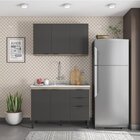 Cozinha Compacta Firenze 02 Peças 06 Portas 02 Gavetas  Avena