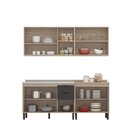 Cozinha Compacta Firenze 04 Peças 10 Portas 02 Gavetas  Avena