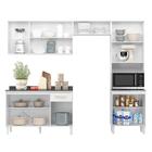 Cozinha Compacta Fit 11 Portas Com Balcão 120cm - Nicioli