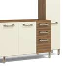 Cozinha Compacta Frow 7 Pt 3 Gv Freijó E Off White 230 Cm