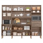 Cozinha Compacta Hortelã 8 Portas 2 Gavetas Carvalho Nature/o