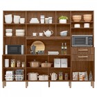 Cozinha Compacta Hortelã 8 Portas 2 Gavetas Évora Rústico - N