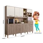 Cozinha Compacta Hortelã 8 Portas E 2 Gavetas - Nicioli