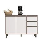 Cozinha Compacta Inglewood 6 Peças Cappuccino Off-white