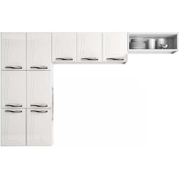 Cozinha Compacta Ipanema Fit - Colormaq - Branco