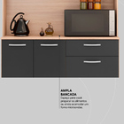 Cozinha Compacta Iris 6 Portas E 1 Gaveta - Demóbile