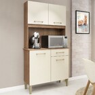 Cozinha Compacta Isabella 4 Portas 1 Gaveta Manchester/champa