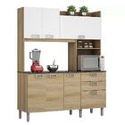 Cozinha Compacta Itatiaia Açaí Com Balcão E Armário Completa