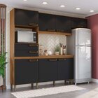 Cozinha Compacta Jasmine 7 Portas 2 Gavetas Espresso Móveis N