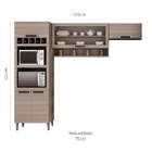 Cozinha Compacta Jazz 5 Pt Coimbra E Bege