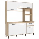 Cozinha Compacta Julia 6 Portas 1 Gavetas Patina/branco - Del