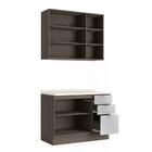 Cozinha Compacta Kappesberg Nox Onix/steel 3 Peças