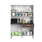 Cozinha Compacta Kit Gabi 8 Portas 1 Gaveta Poliman