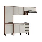 Cozinha Compacta Kit Parana Venice Com Balcão E Tampo