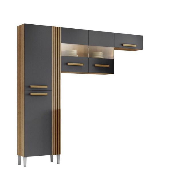Cozinha Compacta Lilian 5 Portas Aramóveis