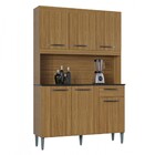 Cozinha Compacta Livia 6 Portas 1 Gaveta Damasco - Poquema