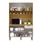 Cozinha Compacta Liz 4 Portas 1 Gaveta Marrocos/off White - M