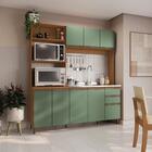 Cozinha Compacta Luna Com Cuba De Pia Kappesberg 3 Peças Cane