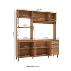 Cozinha Compacta Luna Sem Tampo E Pia Kappesberg 3 Peças Cane