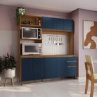 Cozinha Compacta Luna Sem Tampo E Pia Kappesberg 3 Peças Cane