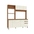 Cozinha Compacta Luna Sem Tampo E Pia Kappesberg 3 Peças Cane