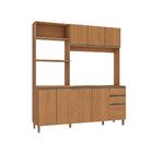 Cozinha Compacta Luna Sem Tampo E Pia Kappesberg 3 Peças Cane