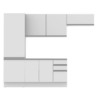 Cozinha Compacta Madesa 100% Mdf Acordes Com Armário E Balcão