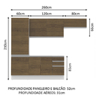 Cozinha Compacta Madesa 100% Mdf Acordes Com Armário E Balcão