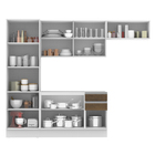 Cozinha Compacta Madesa 100% Mdf Acordes Com Armário E Balcão