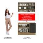 Cozinha Compacta Madesa Agata 120002 Com Armário E Balcão (se