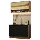 Cozinha Compacta Madesa Agata 120002 Com Armário E Balcão (se