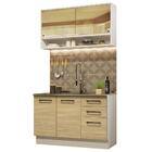 Cozinha Compacta Madesa Agata 120002 Com Armário E Balcão (se