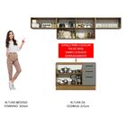 Cozinha Compacta Madesa Agata 280002 Com Armário E Balcão - R