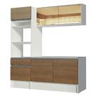 Cozinha Compacta Madesa Diamante Pop Com Armário, Balcão E Ta